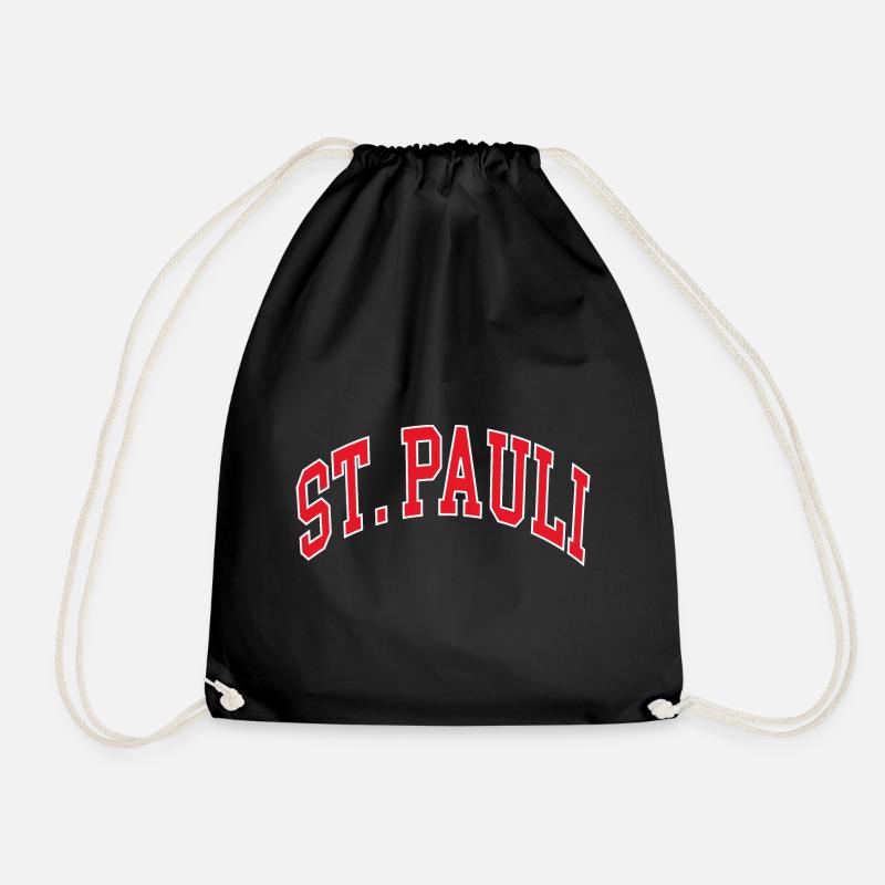 St. Pauli - Turnbeutel - Schwarz