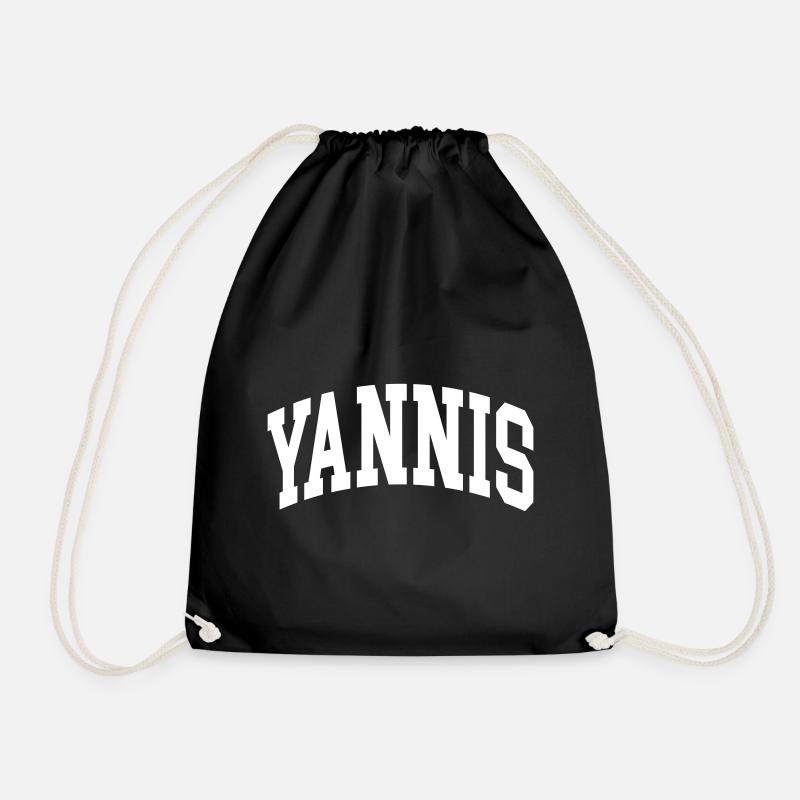 Yannis - Turnbeutel - Schwarz
