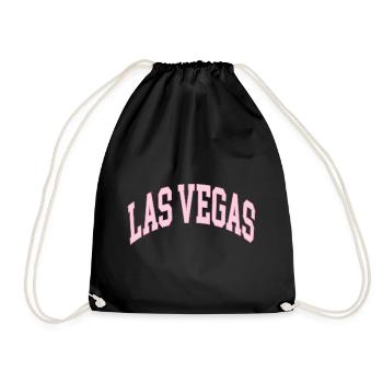 Las Vegas - Turnbeutel - Schwarz - Vorne