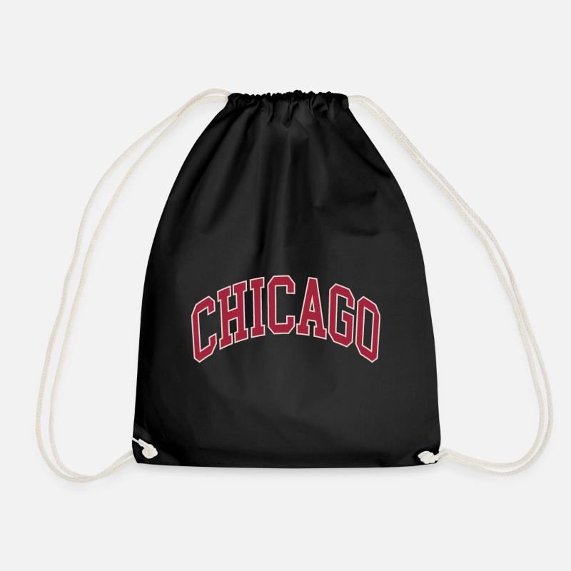 Chicago - Turnbeutel - Schwarz