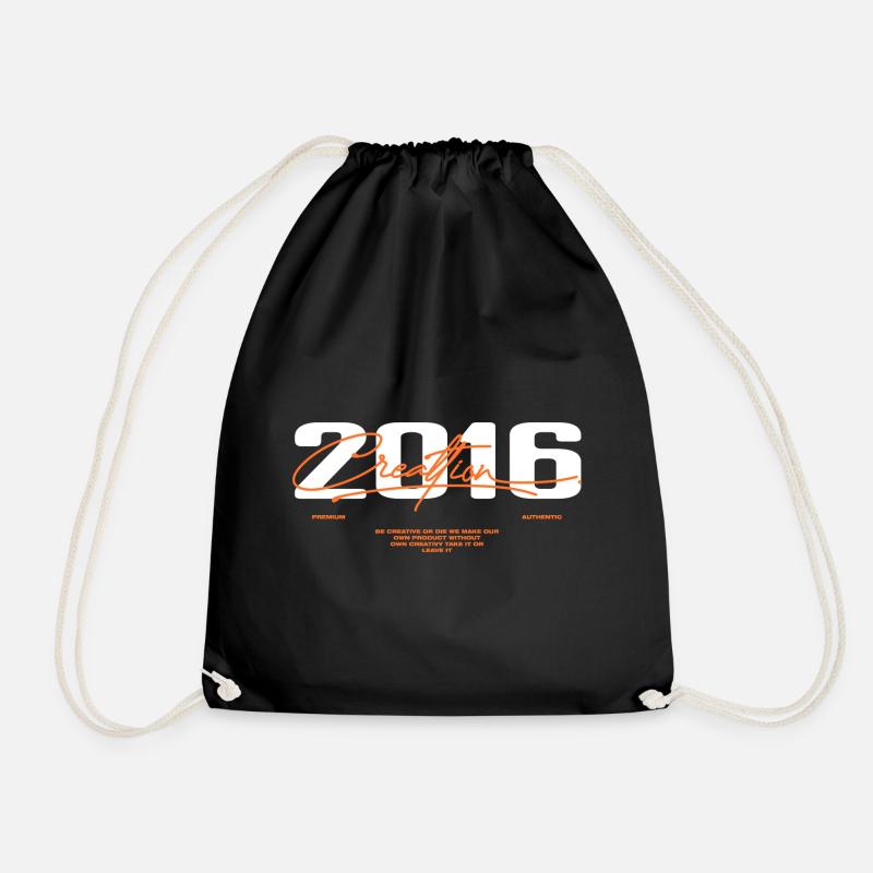 2016 Vintage Retro 2016 Geburtstagsgeschenk 2016 - Turnbeutel - Schwarz