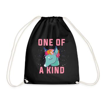 One of a kind.Unique Dow.Magical Gifts.Deer. Foal - Drawstring Bag - black - Front