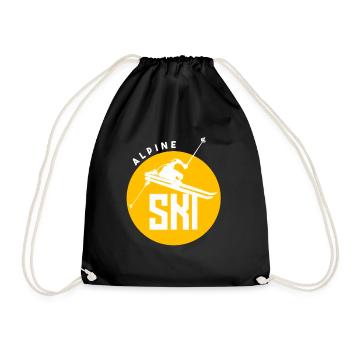 Ski alpin - Sac de sport léger - noir - Devant