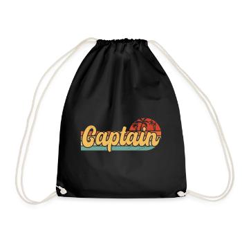 Capitaine Cadeau - Sac de sport léger - noir - Devant