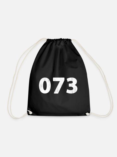 073 's-Hertogenbosch Rosmalen Empel Vught Vlijmen - Drawstring Bag - black