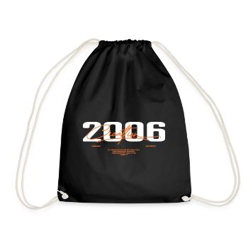 2006 Vintage Rétro 2006 Cadeau D'anniversaire 2006 - Sac de sport léger - noir - Devant