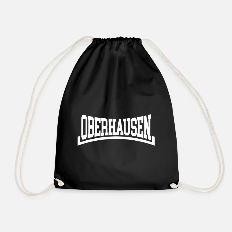 Oberhausen - Turnbeutel - Schwarz