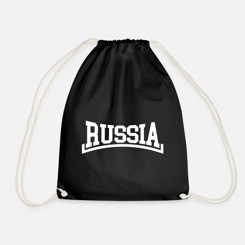 Russie - Sac de sport léger - noir