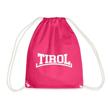 Tirol - Turnbeutel - Fuchsia - Vorne