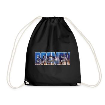 Bremen - Drawstring Bag - black - Front