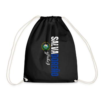 Fierté salvadorienne, design vertical - Sac de sport léger - noir - Devant