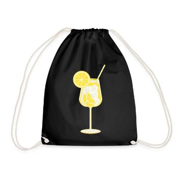 Limoncello - Turnbeutel - Schwarz - Vorne