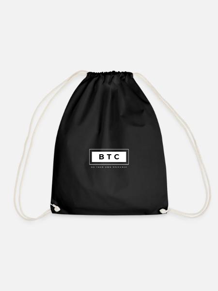BTC DYOR - Sac de sport léger - noir