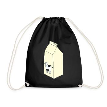 sac de lait - Sac de sport léger - noir - Devant