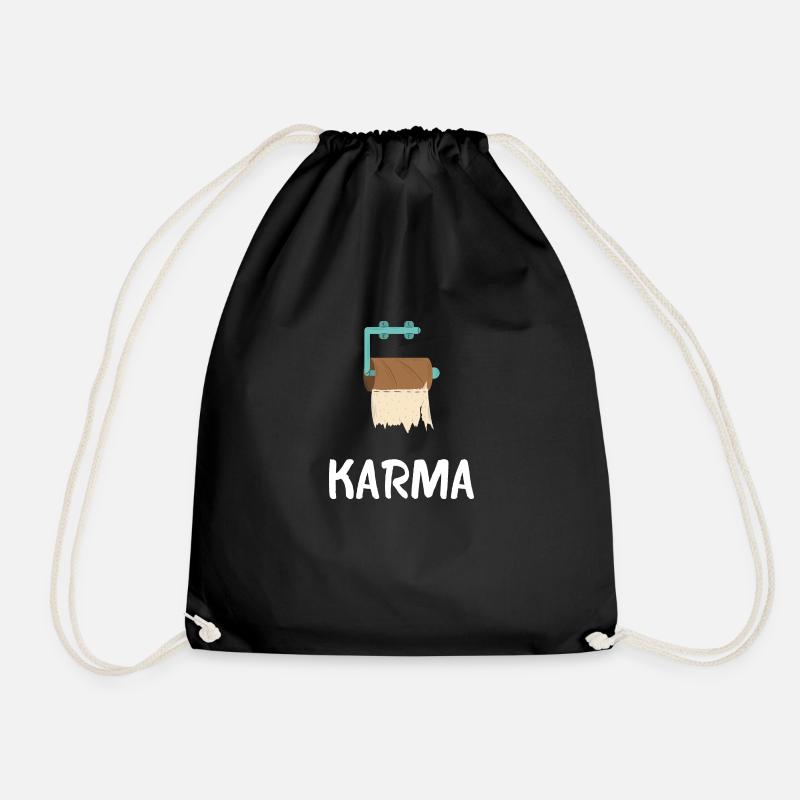KARMA - Turnbeutel - Schwarz
