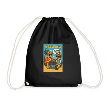 T-shirt Majorque - Sac de sport léger - noir - Devant