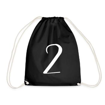 2 - Sac de sport léger - noir - Devant