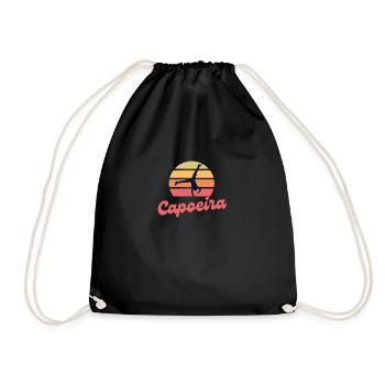 Capoeira Sunset - Drawstring Bag - black - Front