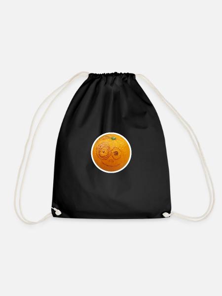 Mandarine - Turnbeutel - Schwarz