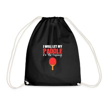 Discours Cadeau joueur professionnel - Sac de sport léger - noir - Devant