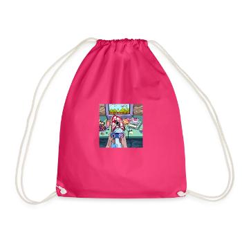 Spieler - Turnbeutel - Fuchsia - Vorne