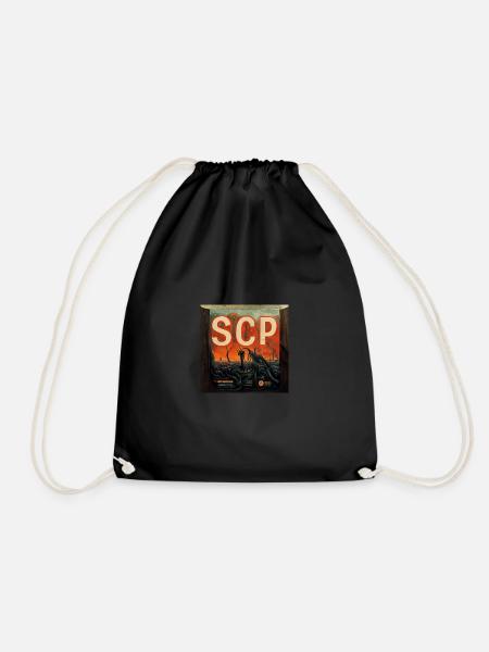 SCP Geister Horror Foundation - Turnbeutel - Schwarz