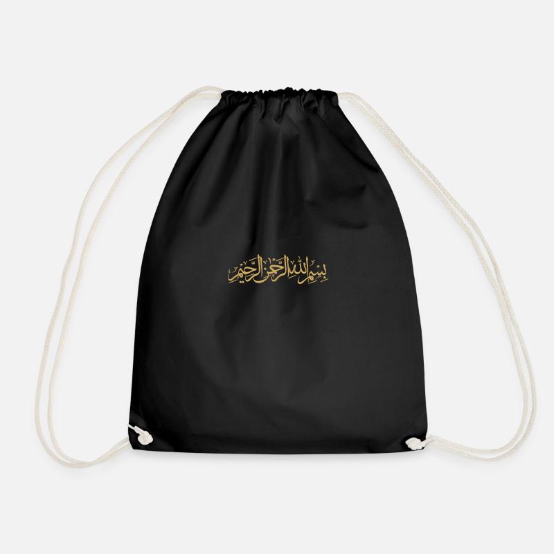 Bismillah - Turnbeutel - Schwarz