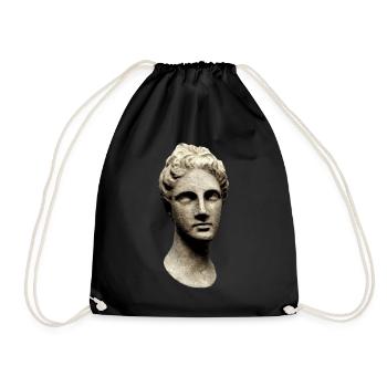 Statue romaine Vénus - Sac de sport léger - noir - Devant