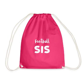 Football Sis - Soeur - Sac de sport léger - fuchsia - Devant