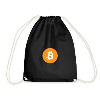 Vintage Bitcoin Shirt Cryptocurrency Cryptocurrency Cryptocurrency - Drawstring Bag - black - Front