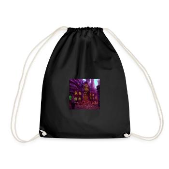 Drôle de musée d’art et de divertissement numérique - Sac de sport léger - noir - Devant