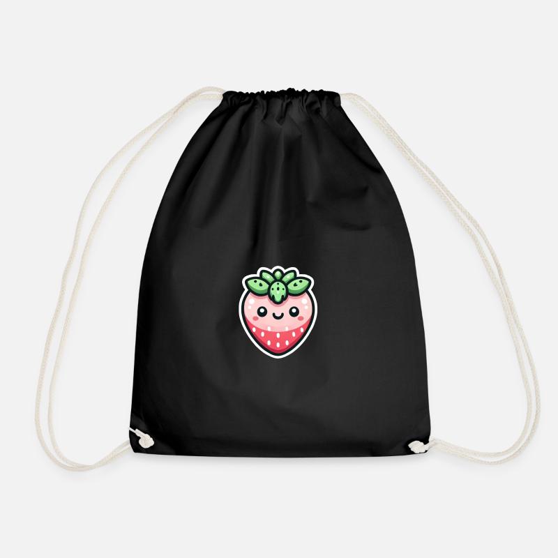 Happy Berry - Turnbeutel - Schwarz
