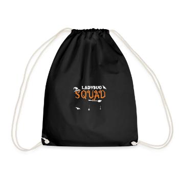 Ladybug Squad - Halloween - Drawstring Bag - black - Front