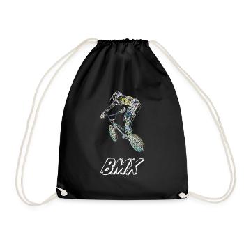 bmx - Sac de sport léger - noir - Devant