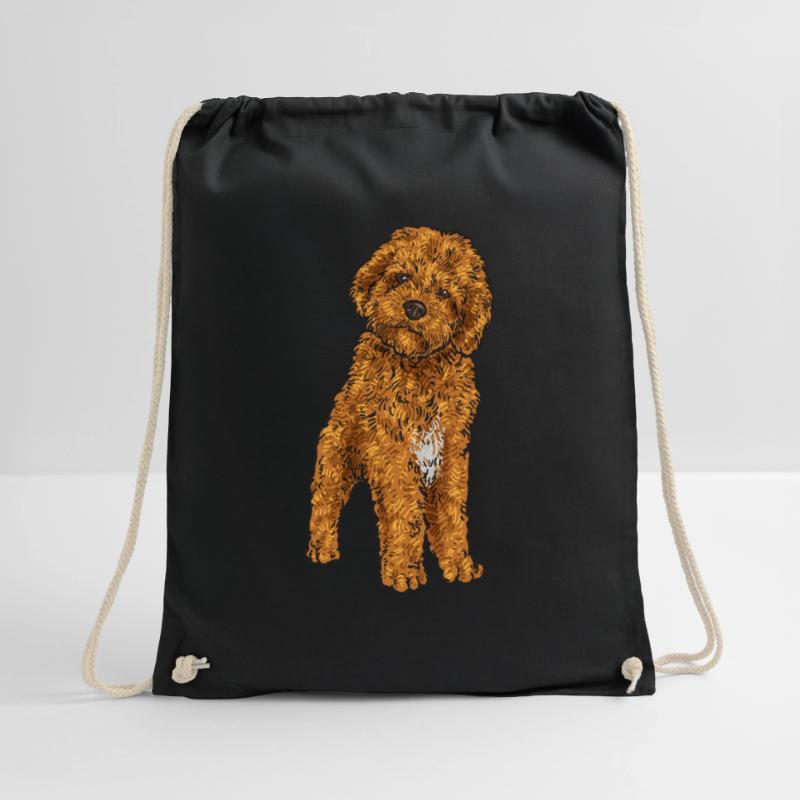 Cavapoo Capoodle Cavoodle Dog Gift Drawstring Bag