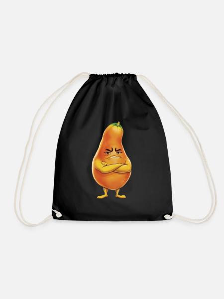 Papaya - Turnbeutel - Schwarz