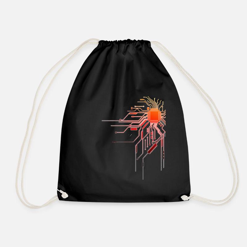 technologie - Sac de sport léger - noir