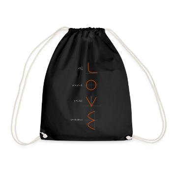 tout ce dont tu as besoin.... - Sac de sport léger - noir - Devant