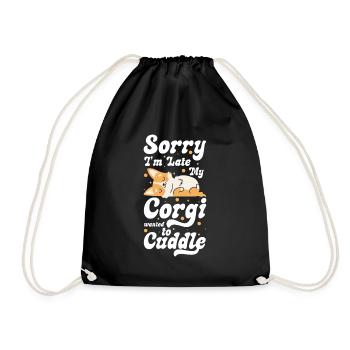Relation de câlin Petite amie - Sac de sport léger - noir - Devant