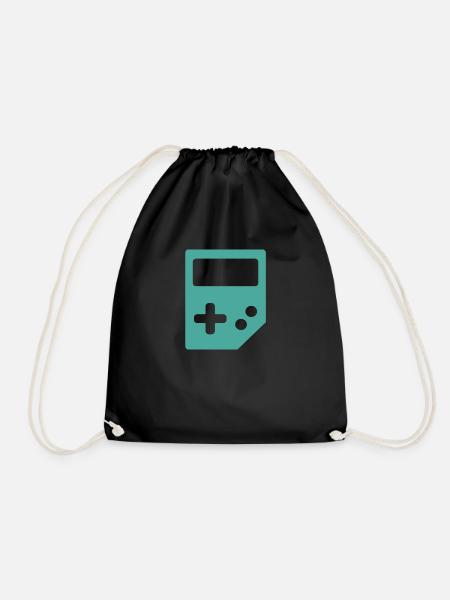 Game-Boy 2.0 - Turnbeutel - Schwarz