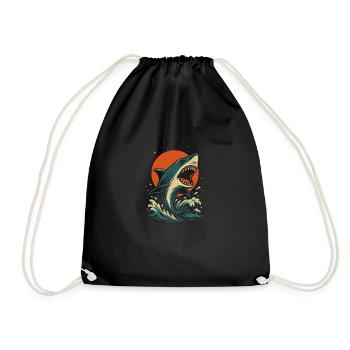Ocean Apex – Ride the Wave - Turnbeutel - Schwarz - Vorne