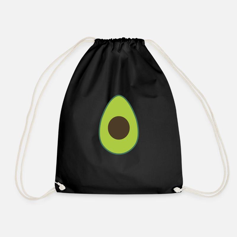 Trend Avocado - Turnbeutel - Schwarz