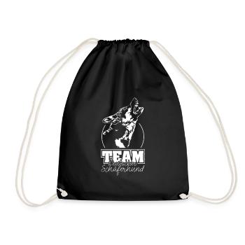 TEAM Deutscher Schäferhund IGP Hundesport Wilsigns - Turnbeutel - Schwarz - Vorne
