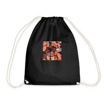 ForoValue est une illustration de nombreux multiethni - Sac de sport léger - noir - Devant