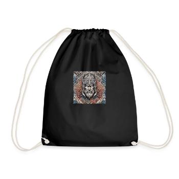 THOR - Drawstring Bag - black - Front