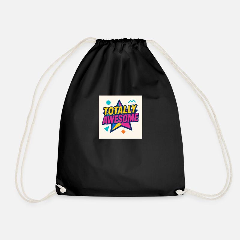 Totally Awesome – Star Power - Turnbeutel - Schwarz