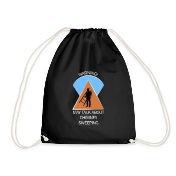 Chimney Sweep Chimney Sweep - Drawstring Bag - black - Front
