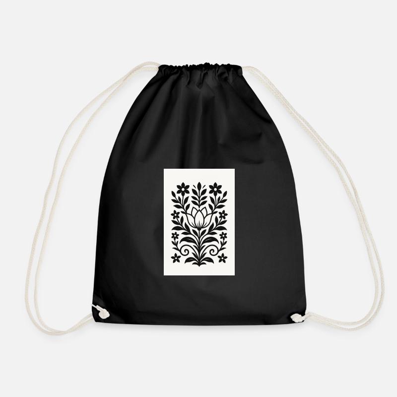 RayPay Eclipse - Drawstring Bag - black