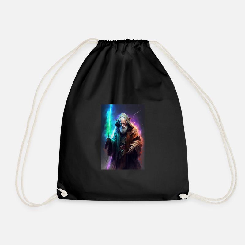Lightsaber - Drawstring Bag - black
