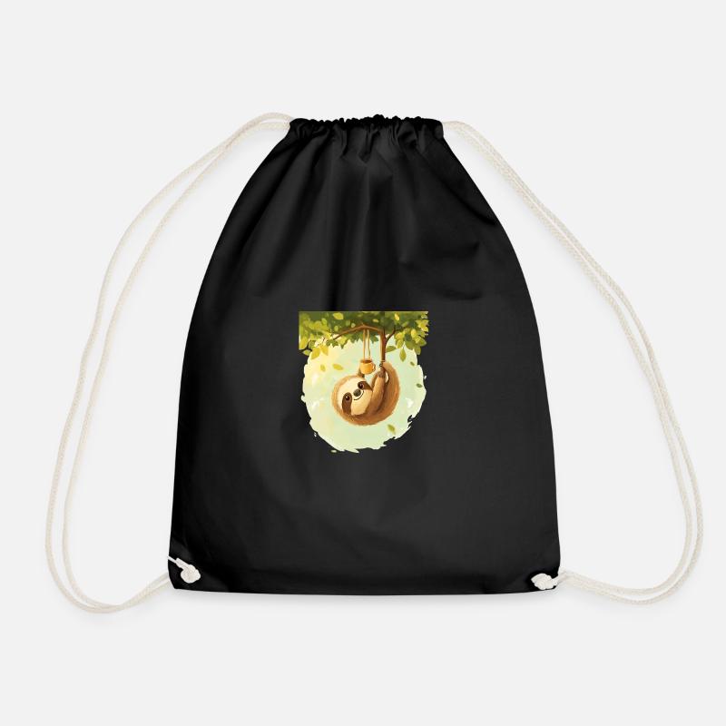 Paresse - Sac de sport léger - noir